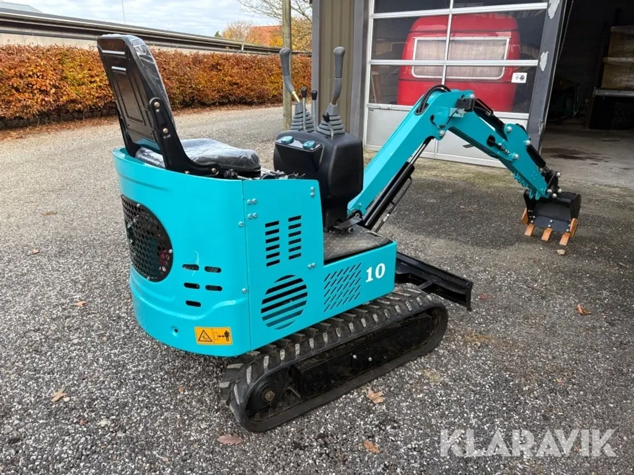 Billede 8 - Gravemaskine Nuoman Machinery NM-E10 med skovlpakke