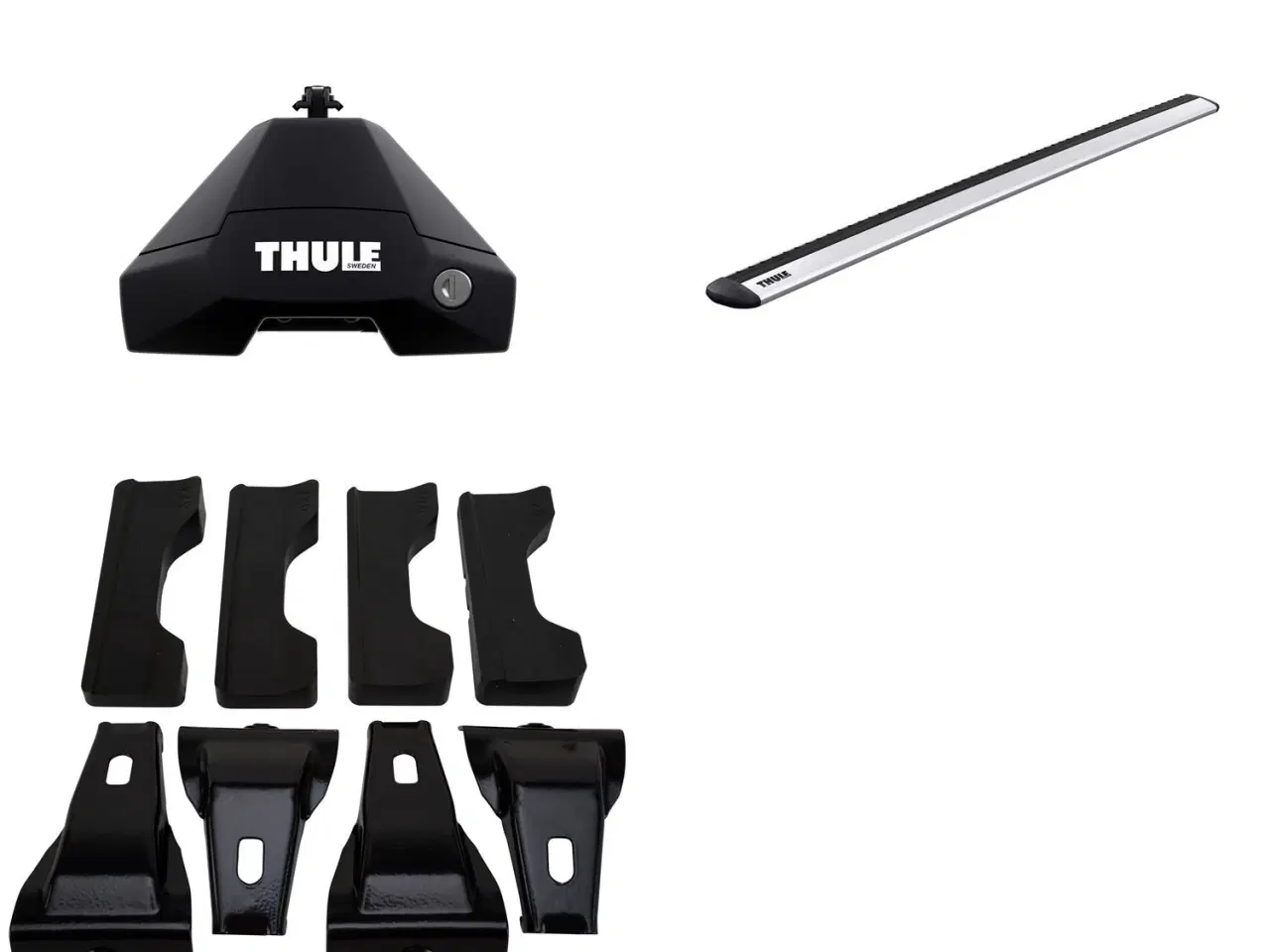 Billede 2 - Tagbøjler, Thule WingBar EVO Grå