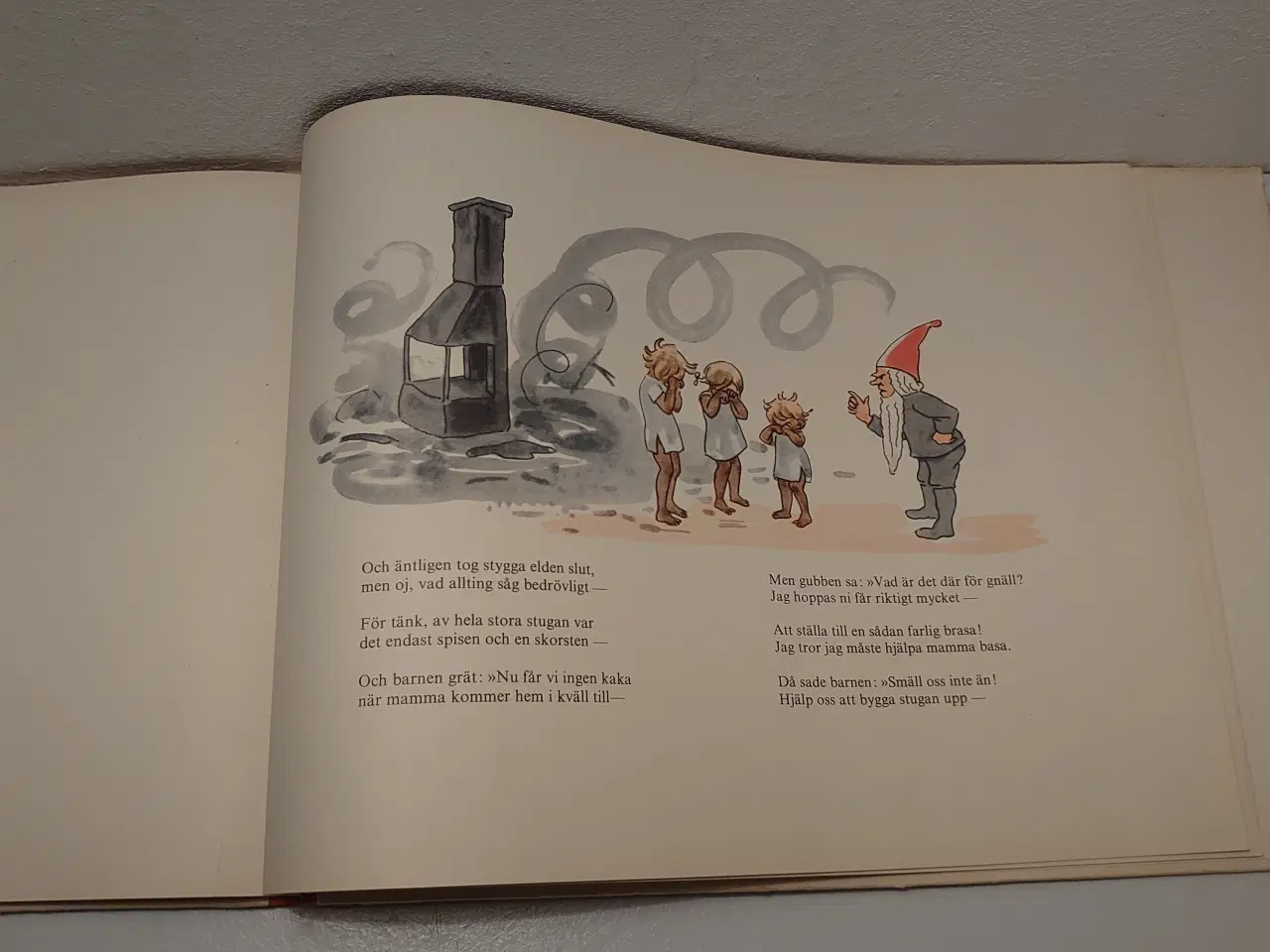 Billede 4 - Elsa Beskow: Hatt-Stugan. Udg. 1965. Svensk