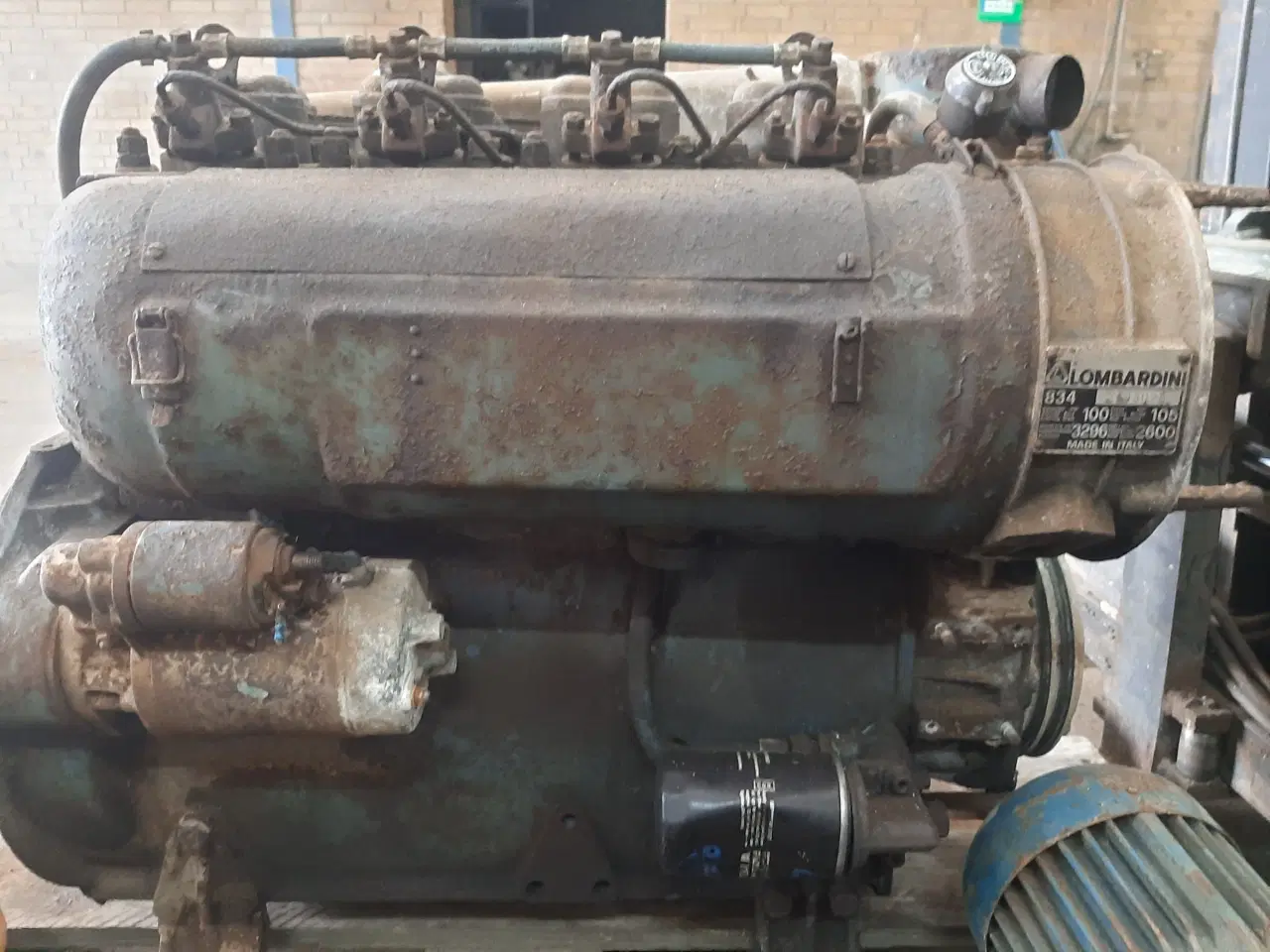 Billede 1 - Lombardini 4 cyl motor 