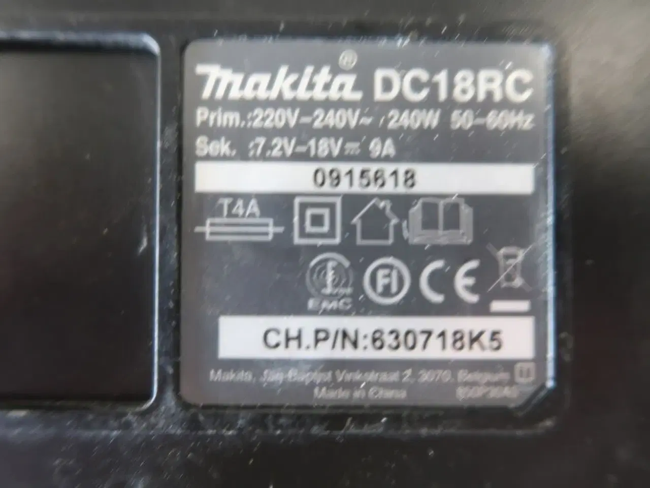 Billede 3 - Batterilader MAKITA DC18RC