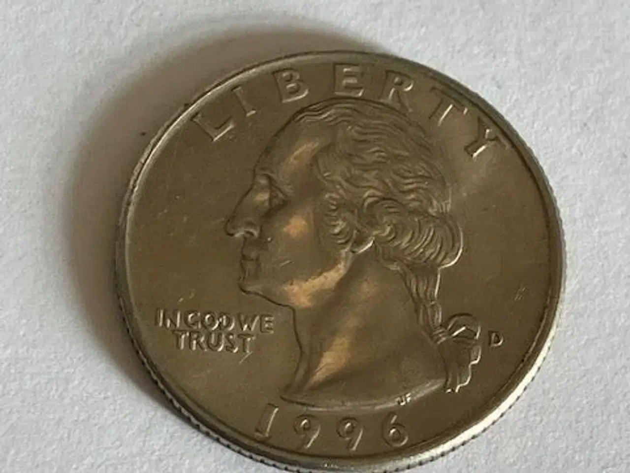 Billede 1 - Quarter Dollar 1996 USA
