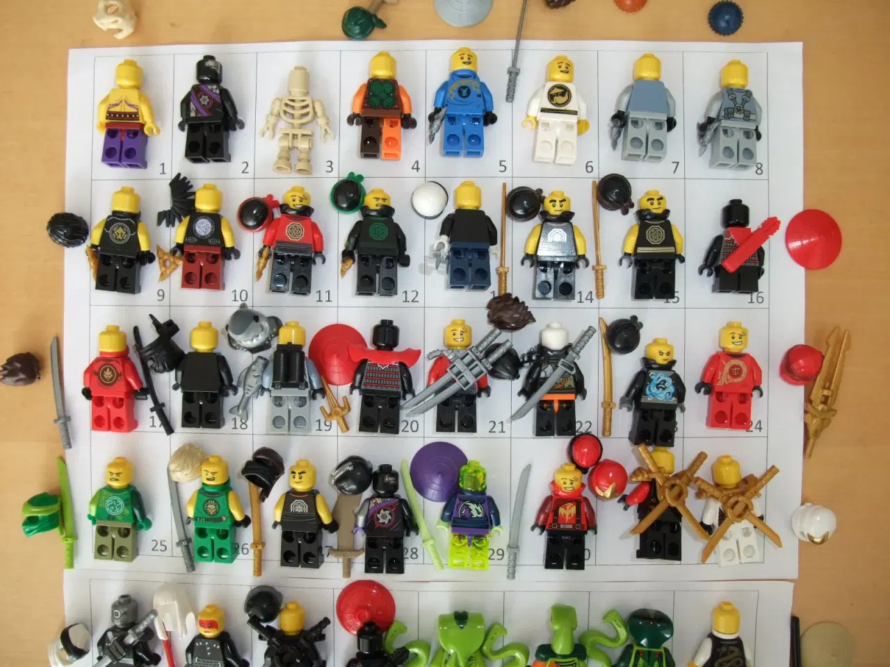 Billede 6 - Lego Ninjago Figurer 