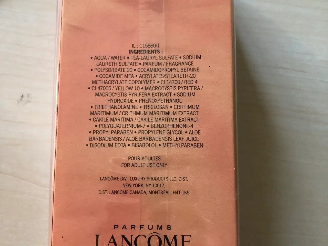 Billede 2 - Lancome - Tresor - Showel Gel 150 ml 