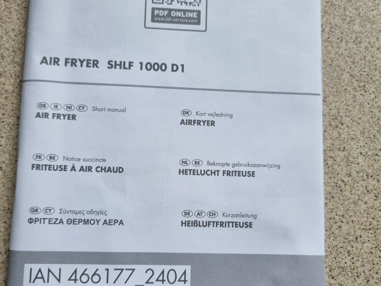 Billede 2 - AIRFRYER HELT NY 1000WATT