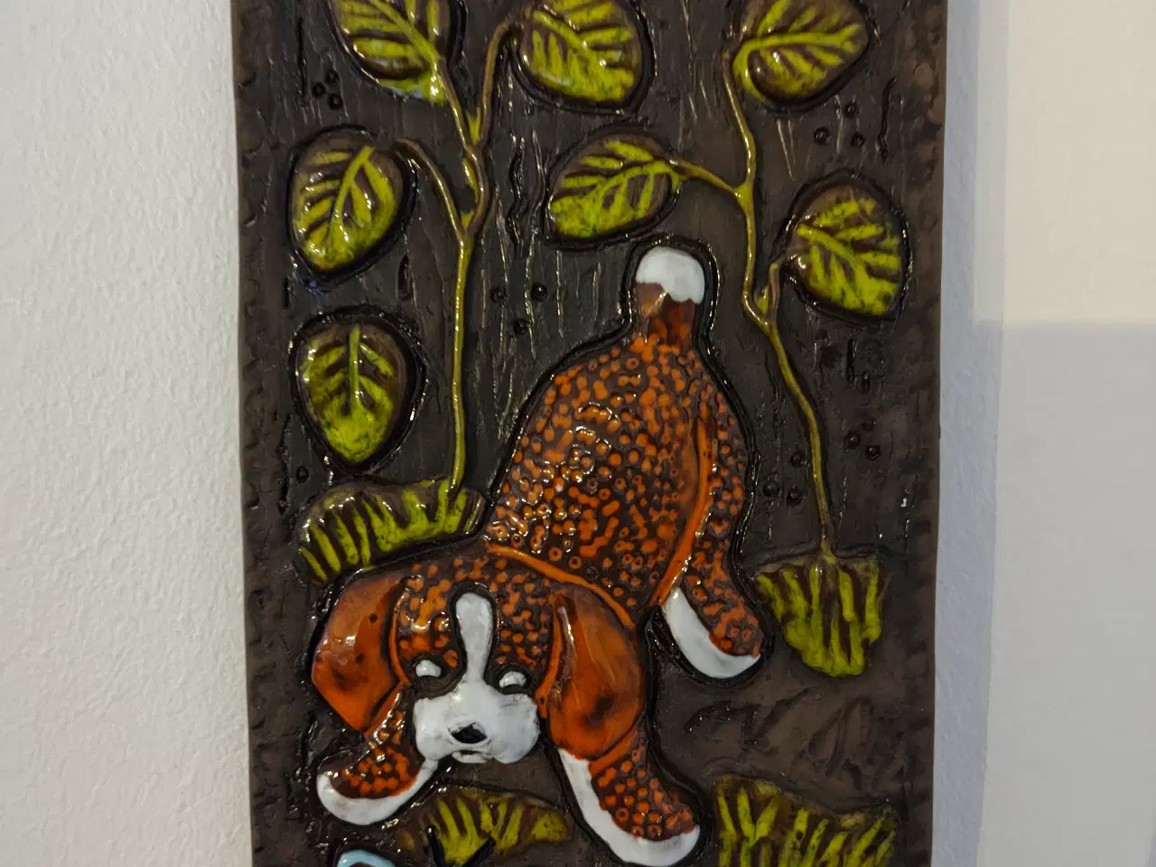 Billede 1 - Flot Tore Borg keramik relief