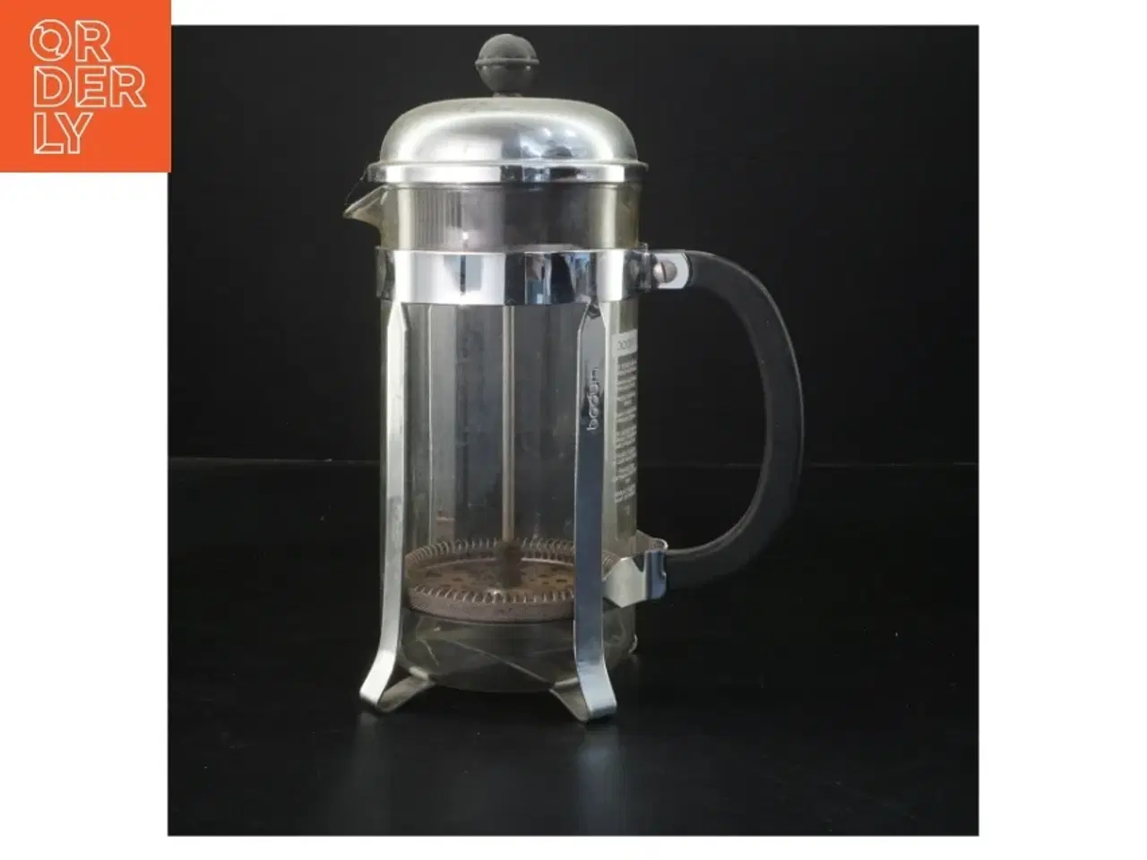 Billede 1 - Fransk kaffepresser fra Bodum (str. 25x9 cm)