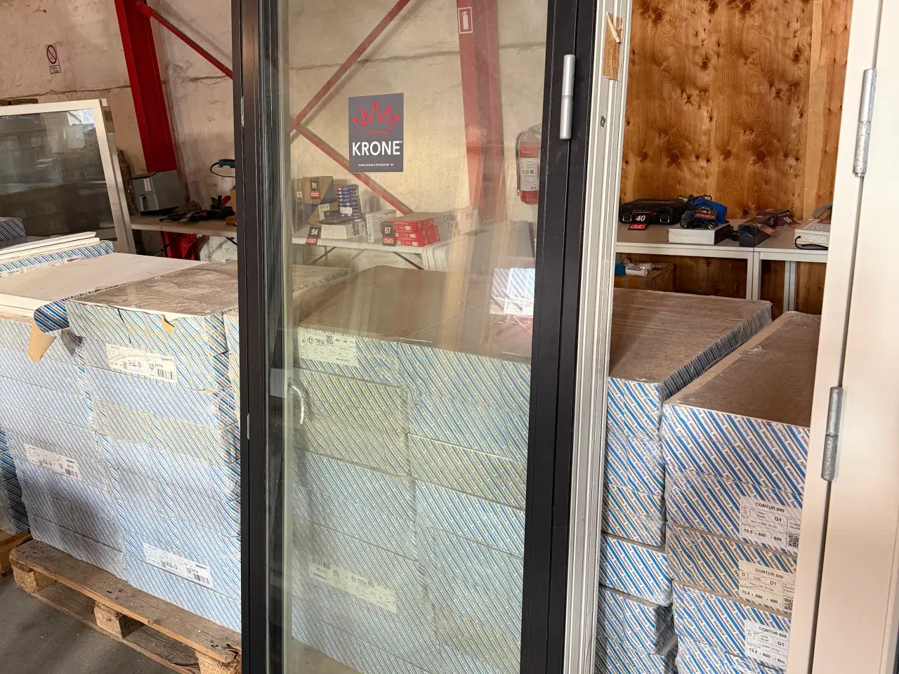 Billede 1 - Træ alu terrassedør