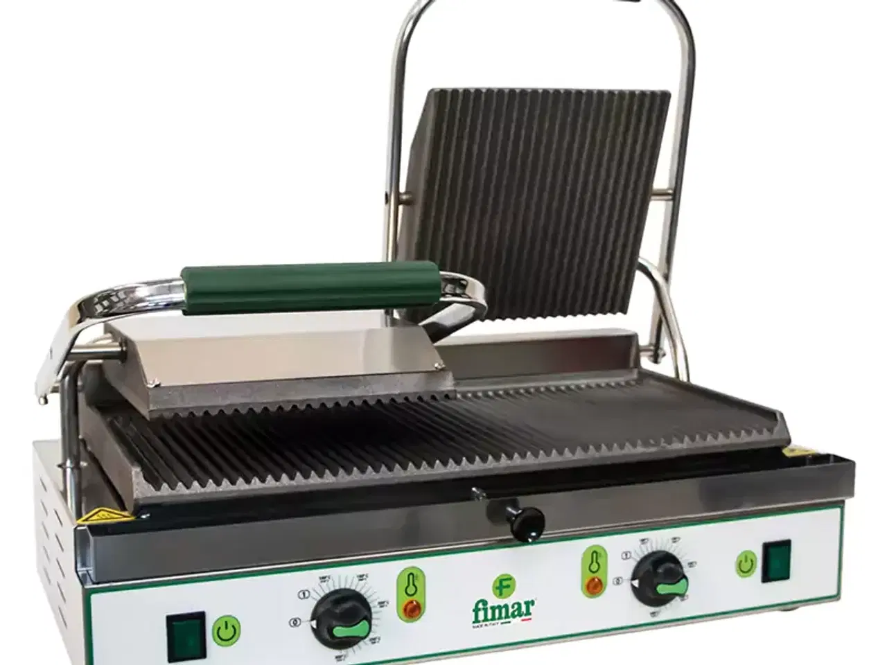 Billede 3 -  Kontaktgrill 3,6 kW – rillet – 480 x 230 mm
