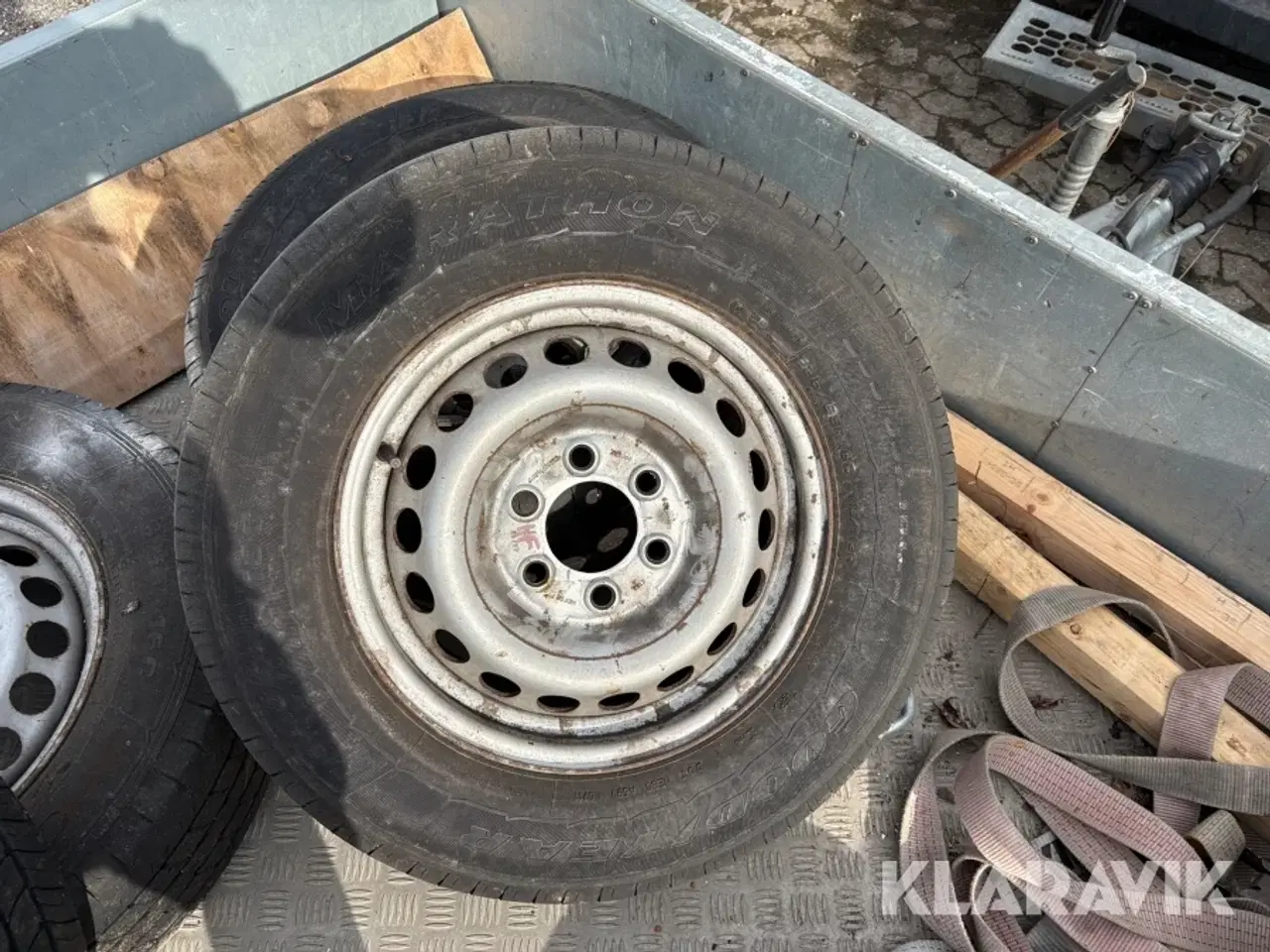 Billede 3 - Dæk m. Fælge Goodyear Marathon