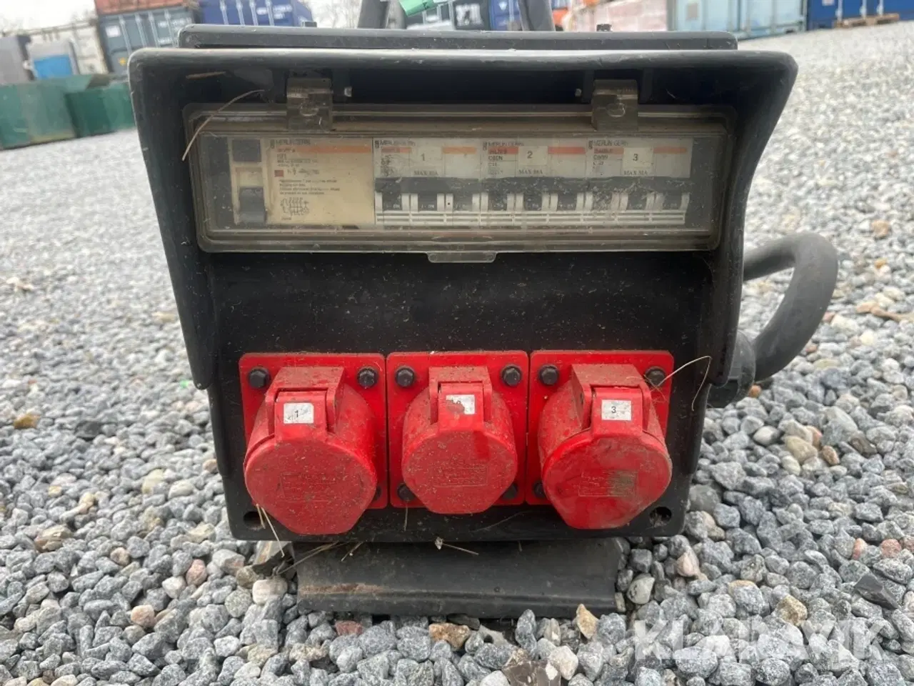 Billede 5 - Elcentral/Byggestrøm 1 styk