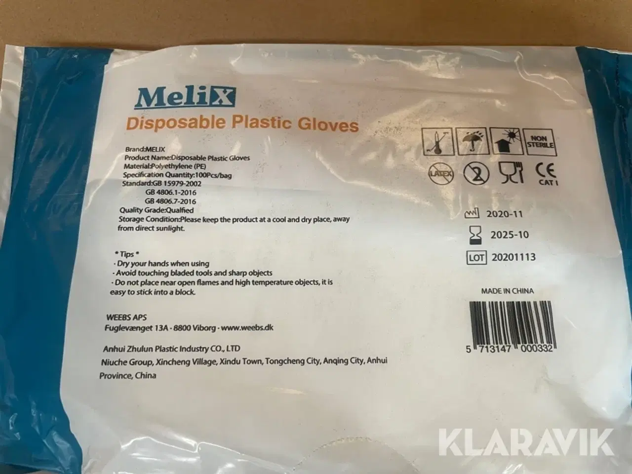 Billede 9 - Engangs handsker Melix 21 kasser