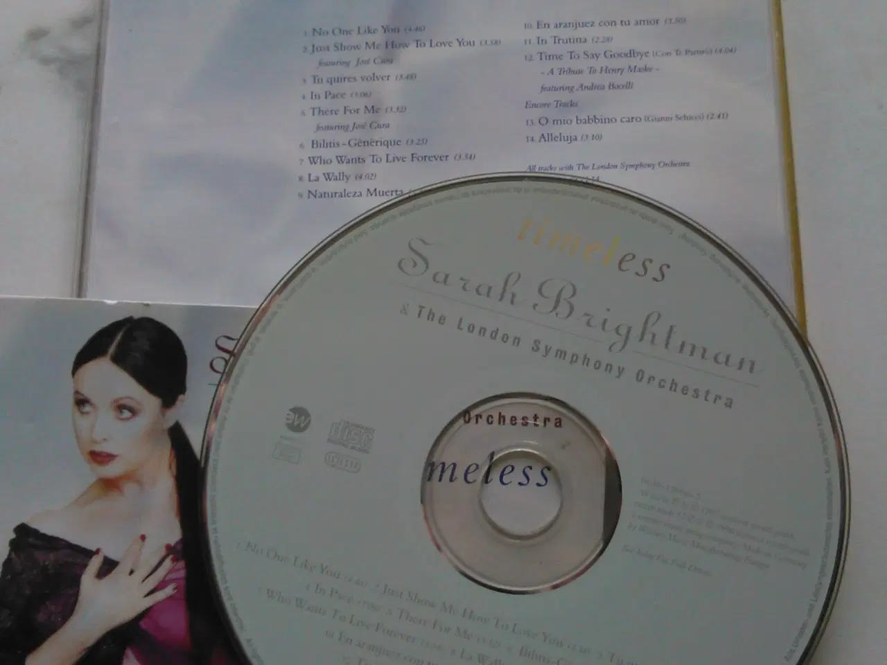Billede 2 - Sarah Brightman & The London Symphony Orchestra: T