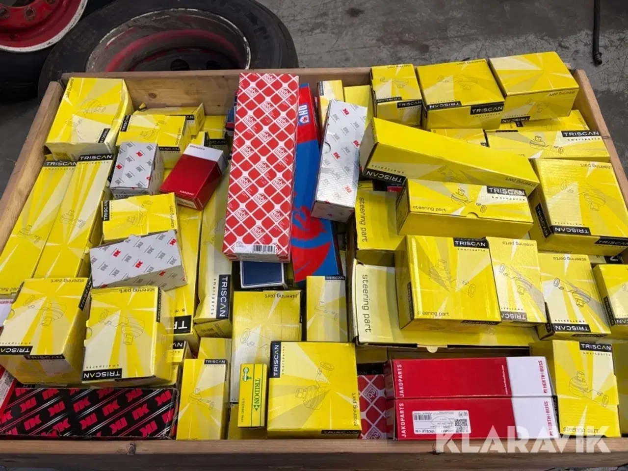 Billede 4 - Assoteret lot med fjedrebenslejre Triscan