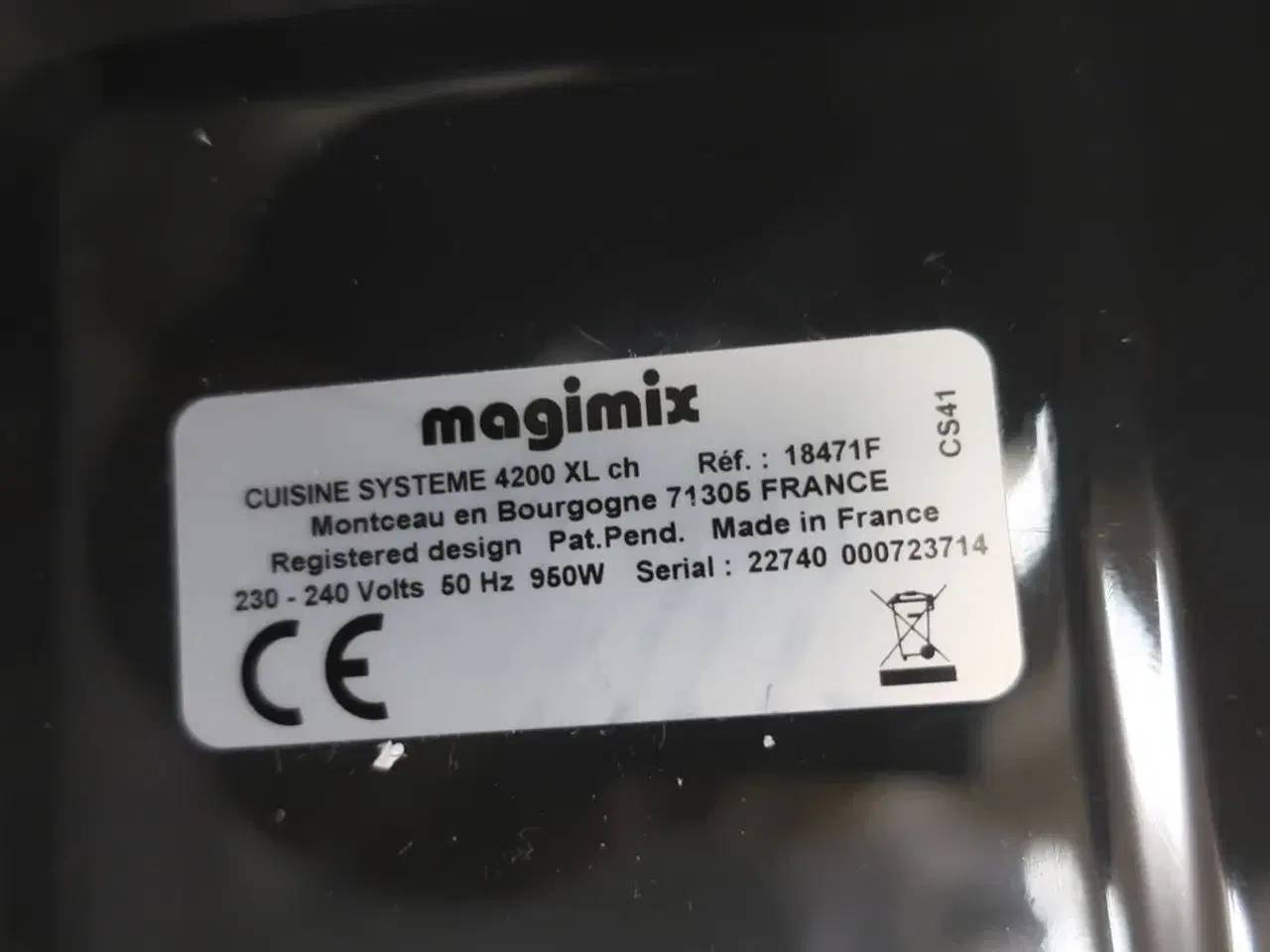 Billede 4 - Foodprocessor MAGIMIX 4200 XL