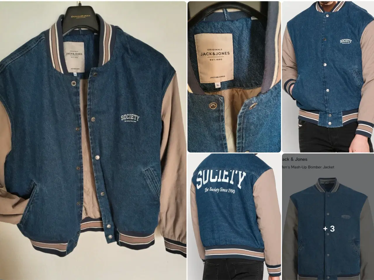 Billede 1 - Jack & Jones bomberjakke 