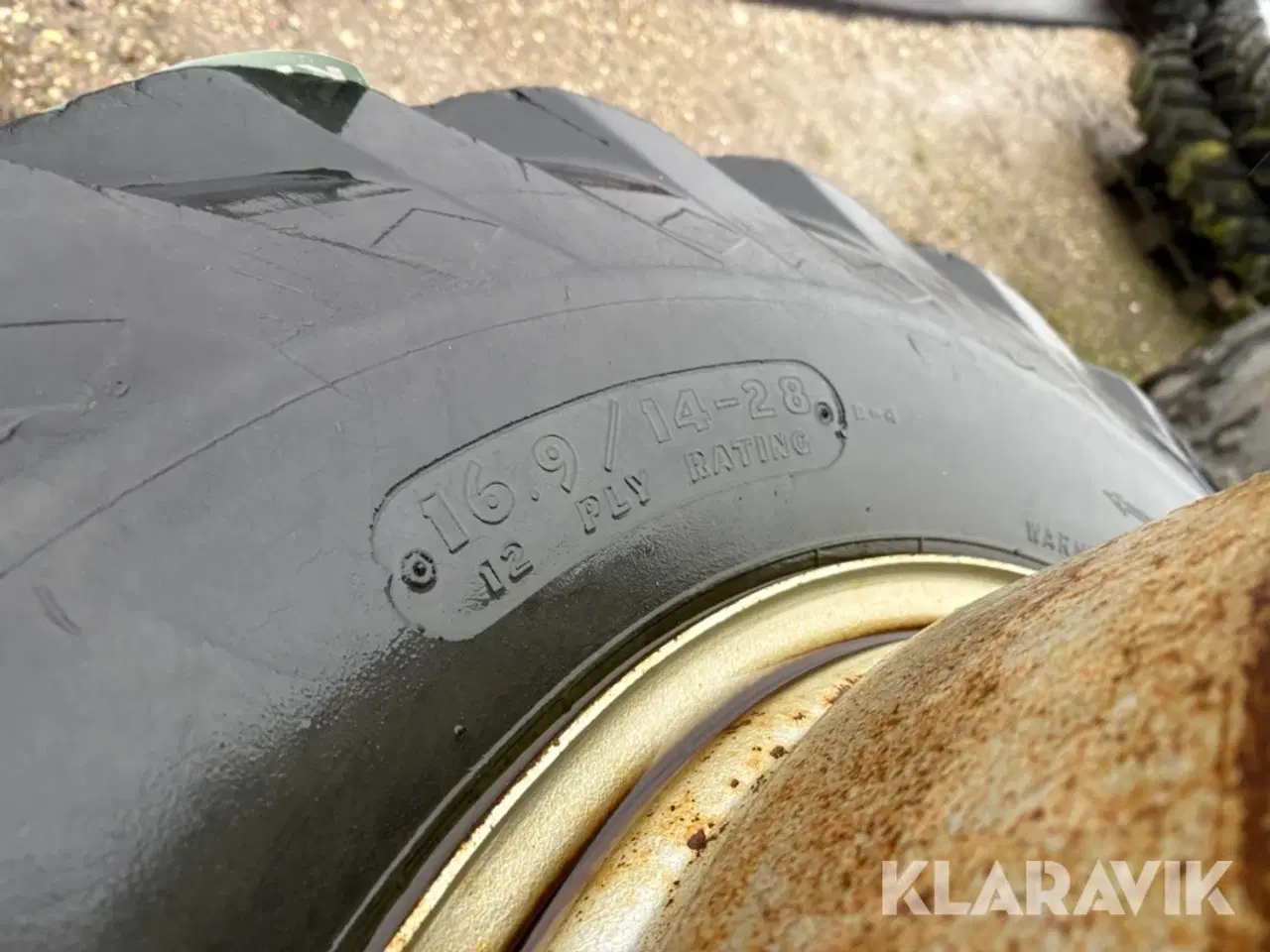 Billede 4 - Landbrugsdæk Goodyear 16.9/14-28 2 styk