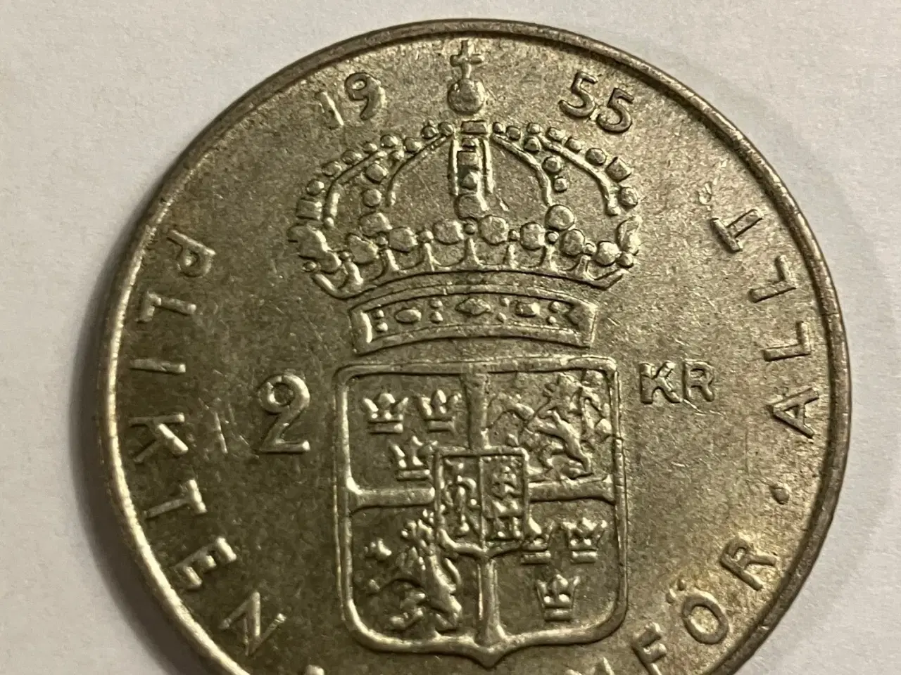 Billede 1 - 2 Kronor Sweden 1955