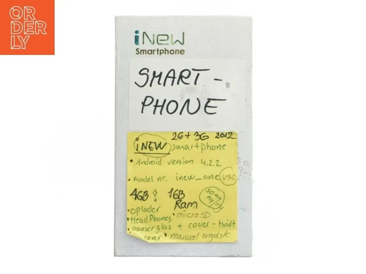 Billede 3 - iNew V3C smartphone med tilbehør fra iNew (str. 14,5x7 cm)