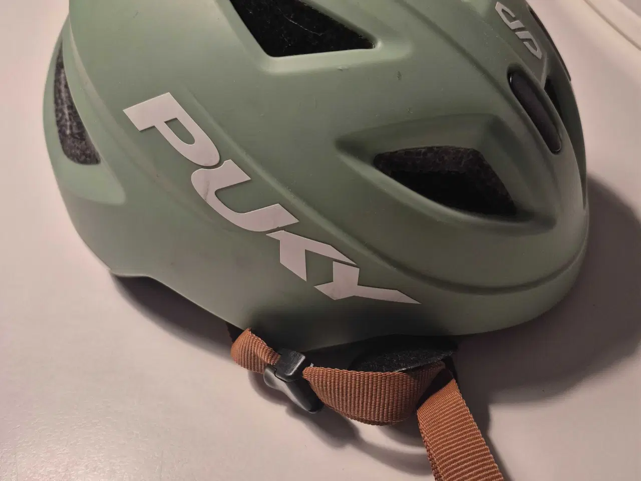 Billede 2 - Grøn Puky cykelhjelm til børn i god stand