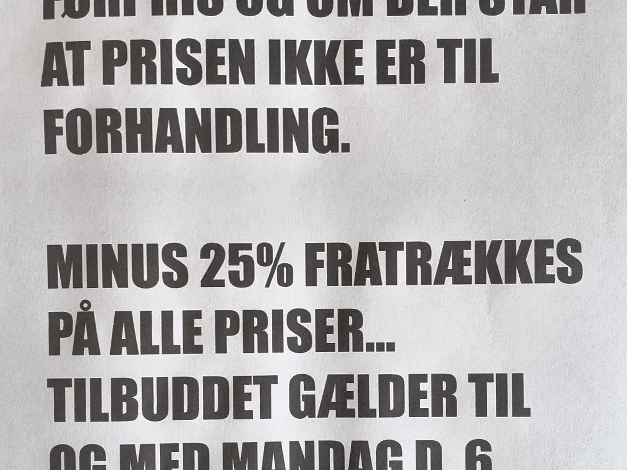 Billede 1 - PÅSKE TILBUD MINUS 25%