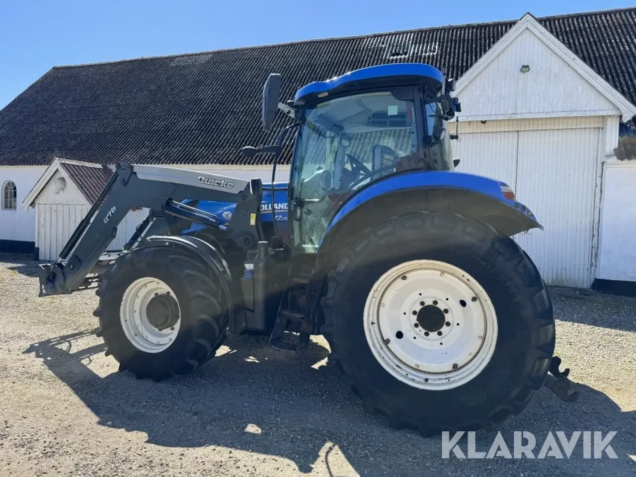 Billede 9 - Traktor New Holland T7.170 med frontlæsser