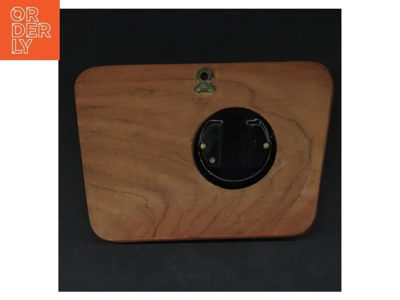 Billede 3 - Barometer og termometer på træplade (str. 16x12 cm)