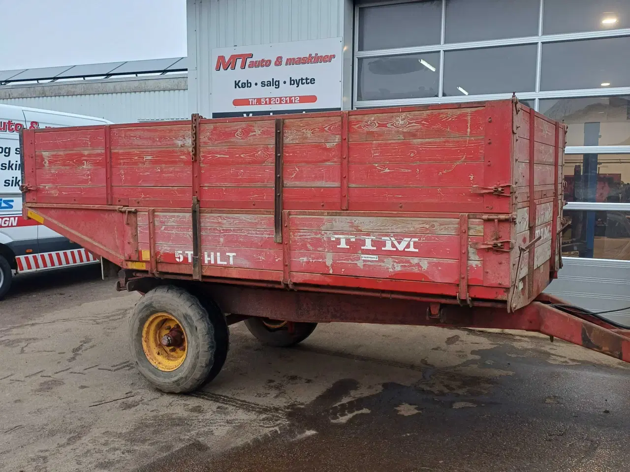 Billede 1 - Tim tipvogn 5 tons højtip