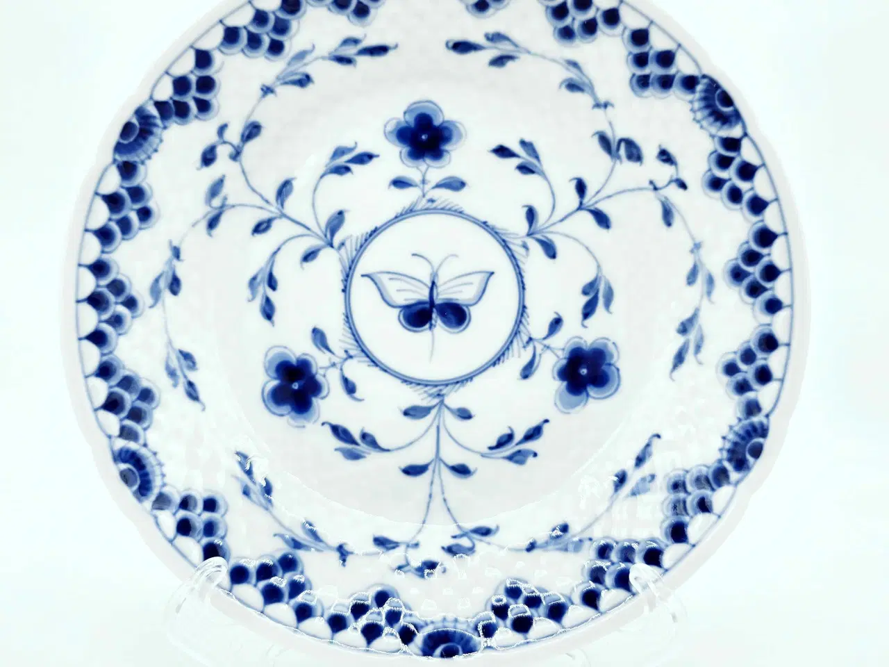 Billede 7 - Dickens Sommerfugl Stor Kagetallerken