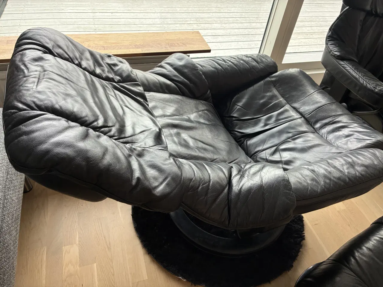 Billede 4 - Lænestol Stressless sort læder