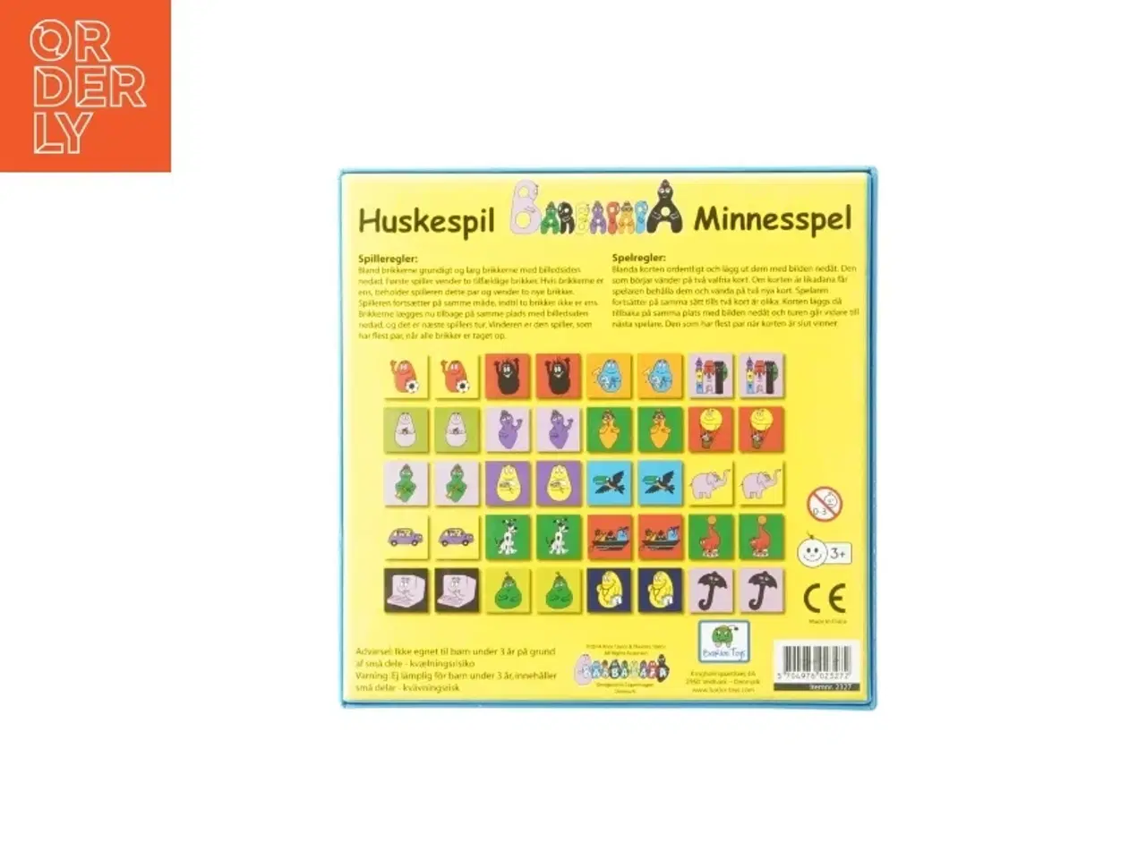 Billede 3 - Barbapapa hukommelsesspil fra Barbo Toys
