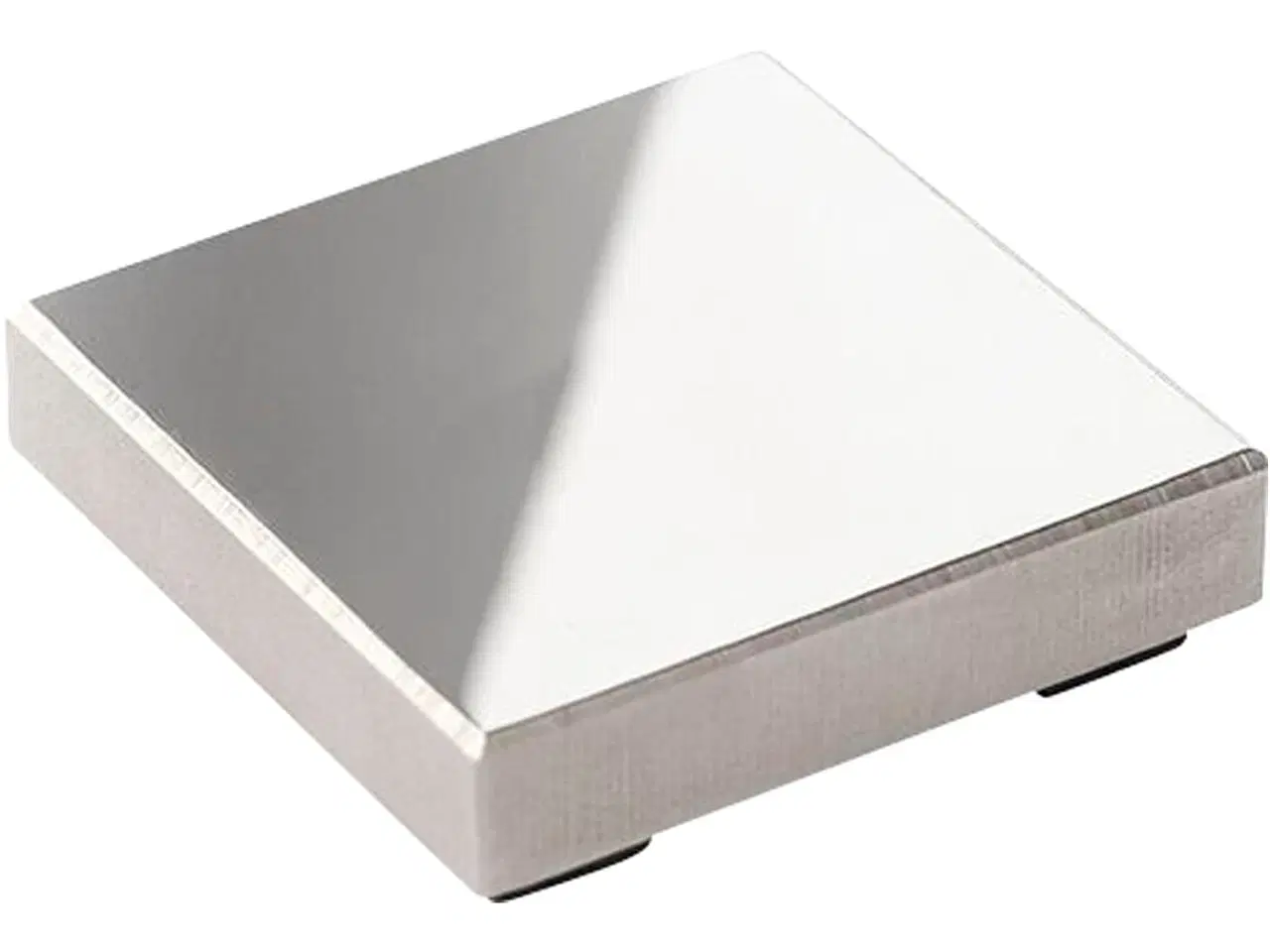 Billede 1 - Præcis Stempelblok i Massiv Metal - 5,5x5,5 cm