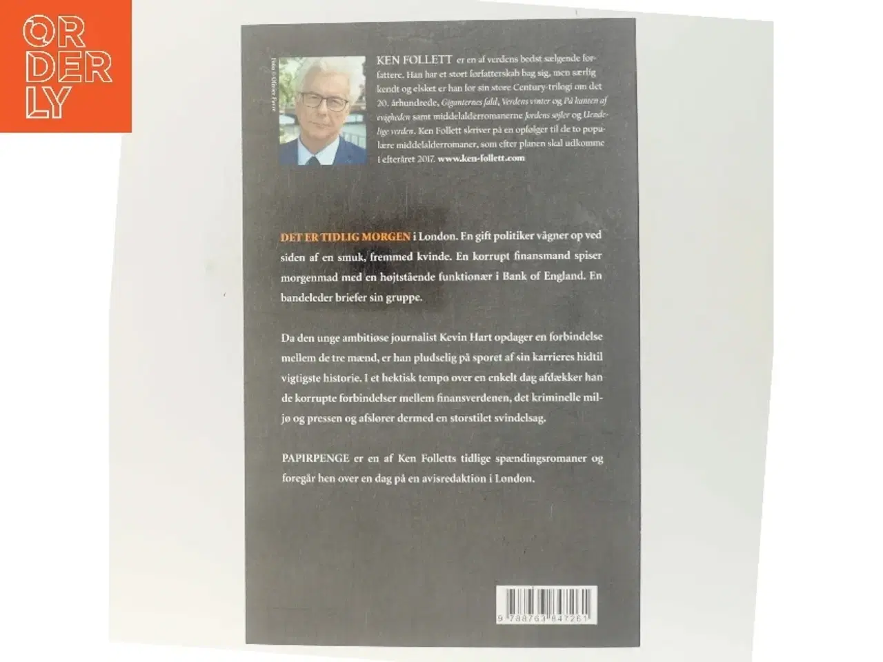 Billede 3 - Papirpenge af Ken Follett (Bog)