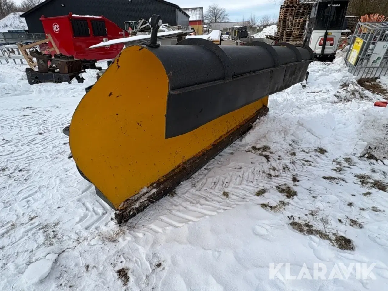 Billede 4 - Hydraulisk sneplov med lastbilsbeslag