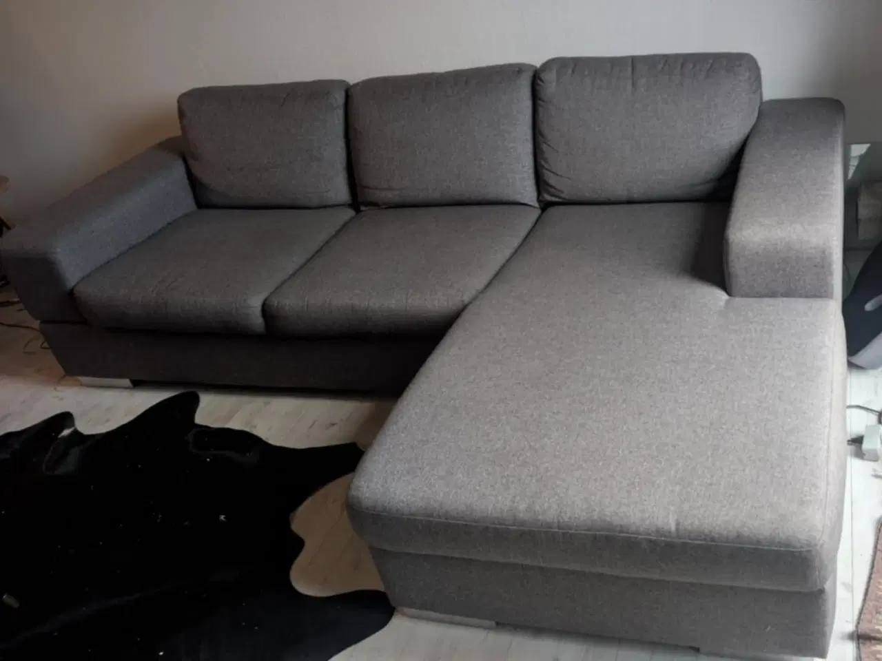 Billede 2 - Sofa med chaiselong 