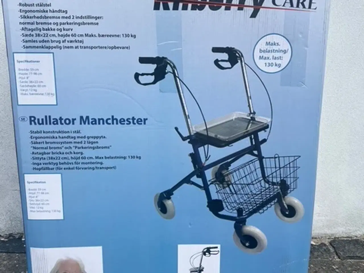 Billede 3 - Rollator, som ny