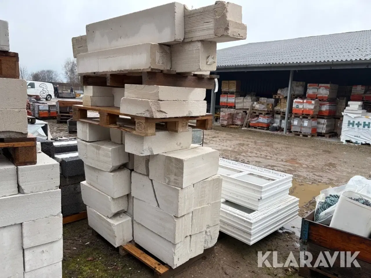 Billede 2 - Gasbetonblokke Ytong - Assoterede blokke - 3 paller