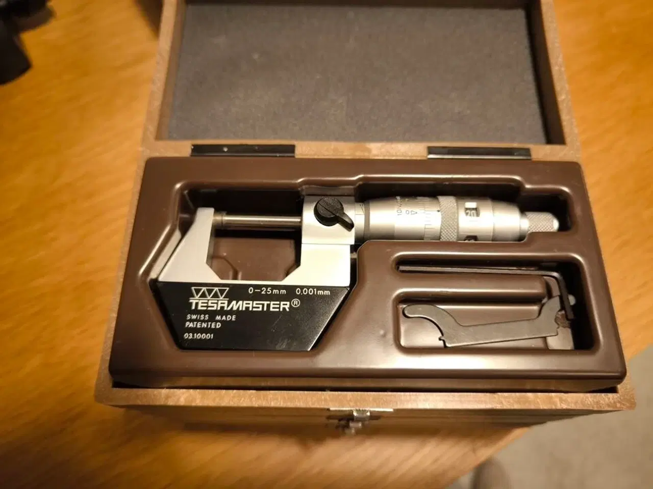 Billede 1 - 2 stk. Mikrometerskruer TESA 0-25 MM