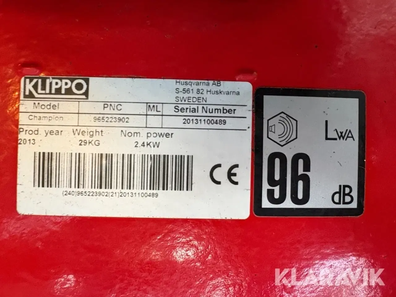 Billede 6 - Græsslåmaskine Klippo Champion