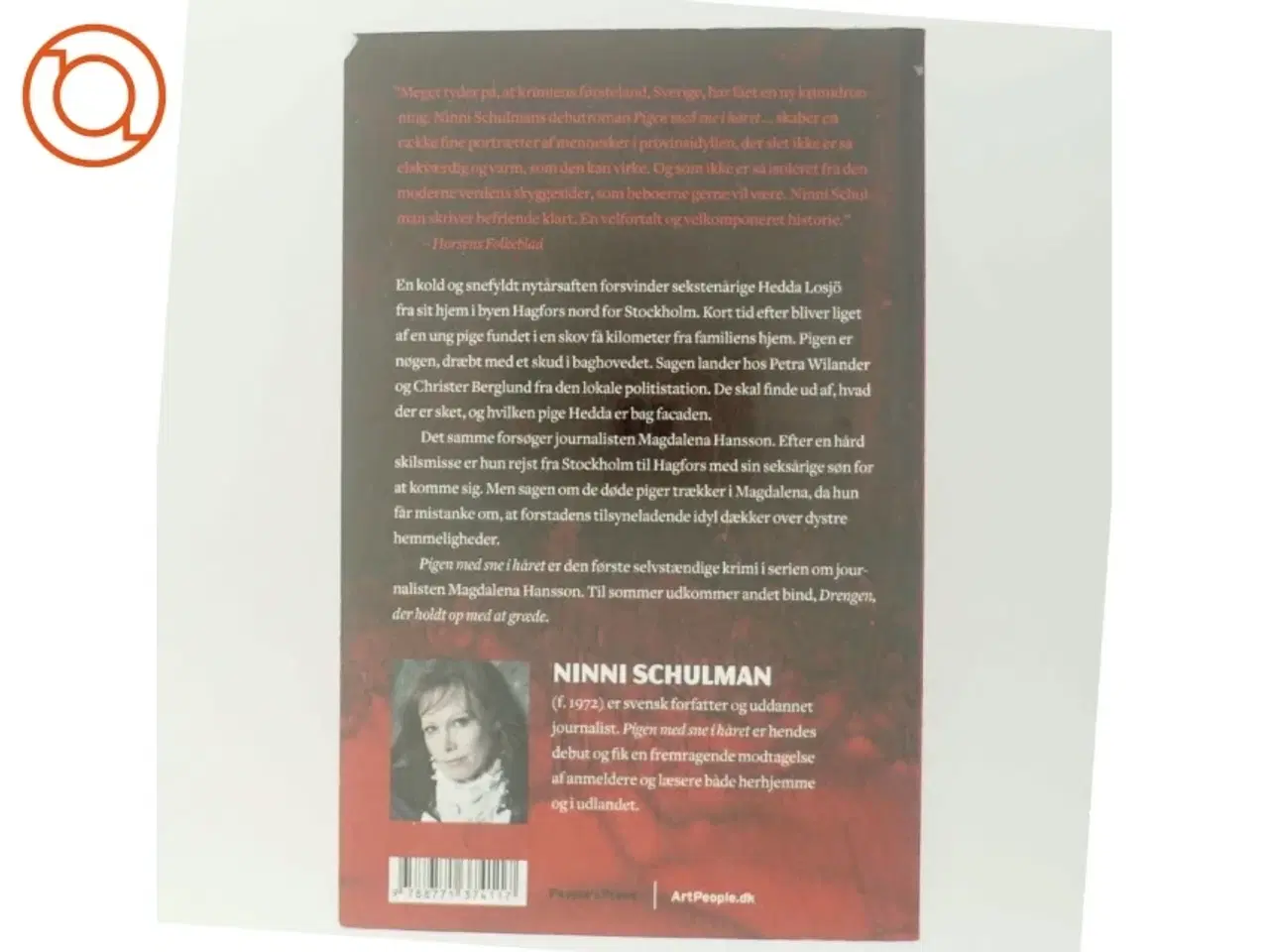 Billede 3 - Pigen med sne i håret af Ninni Schulman (Bog)
