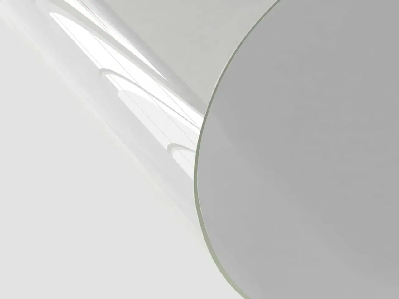 Billede 3 - Bordbeskytter 120x60 cm 1,6 mm PVC transparent