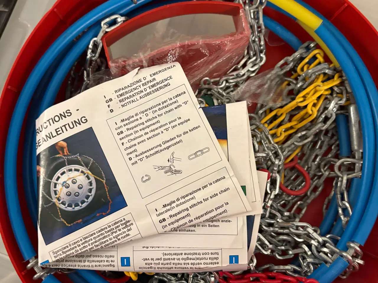 Billede 2 - Snekæder 9 mm - været på en Chevrolet cruze