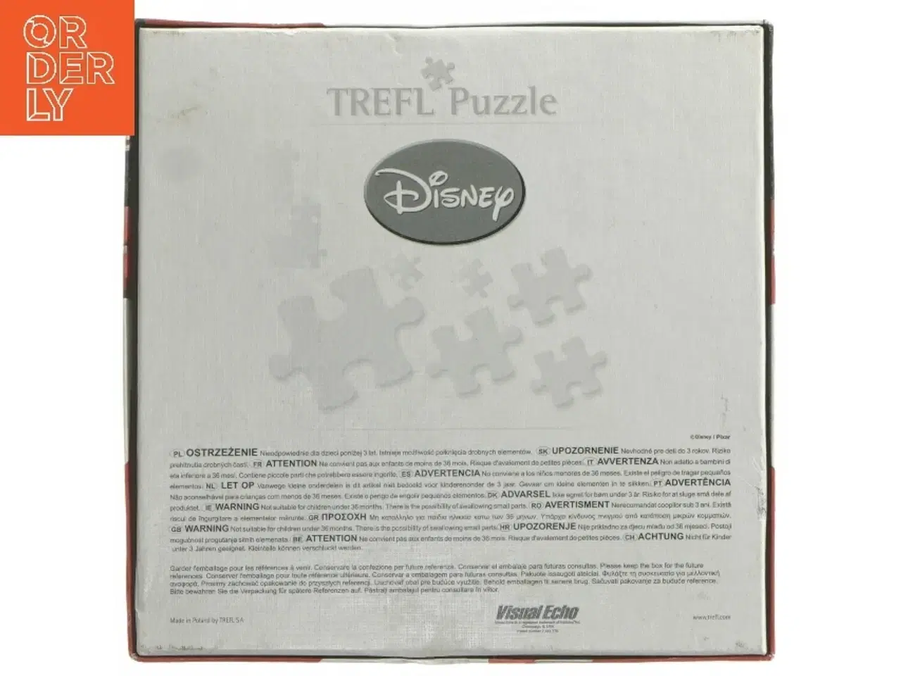 Billede 3 - Disney Cars 3D Puslespil fra Disney (str. 36 brikker 25x20 cm)