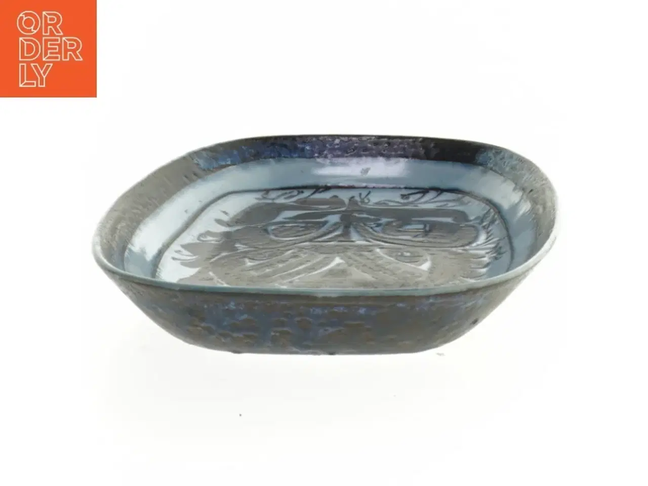 Billede 3 - Royal Copenhagen Aluminia fad (str. 26,5x17 cm) fra Aluminia