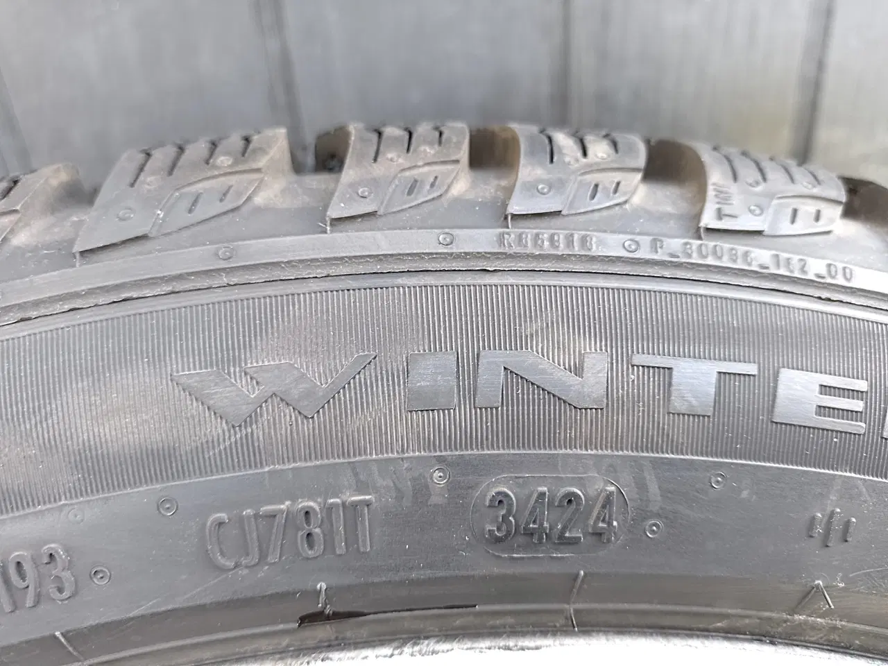 Billede 7 - R17 Audi Alu-fælge på vinterdæk