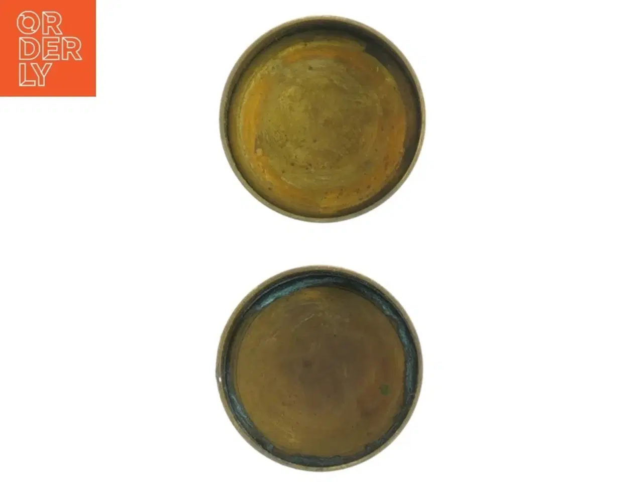 Billede 4 - Messing lysestager (str. 7x4,5 cm)
