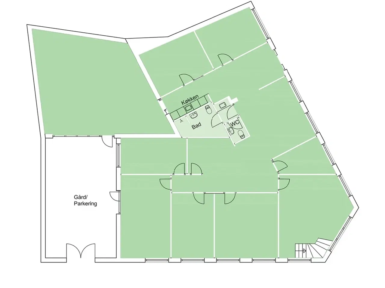 Billede 10 - Momsfri domicilejendom inkl. 2-3 p-pladser