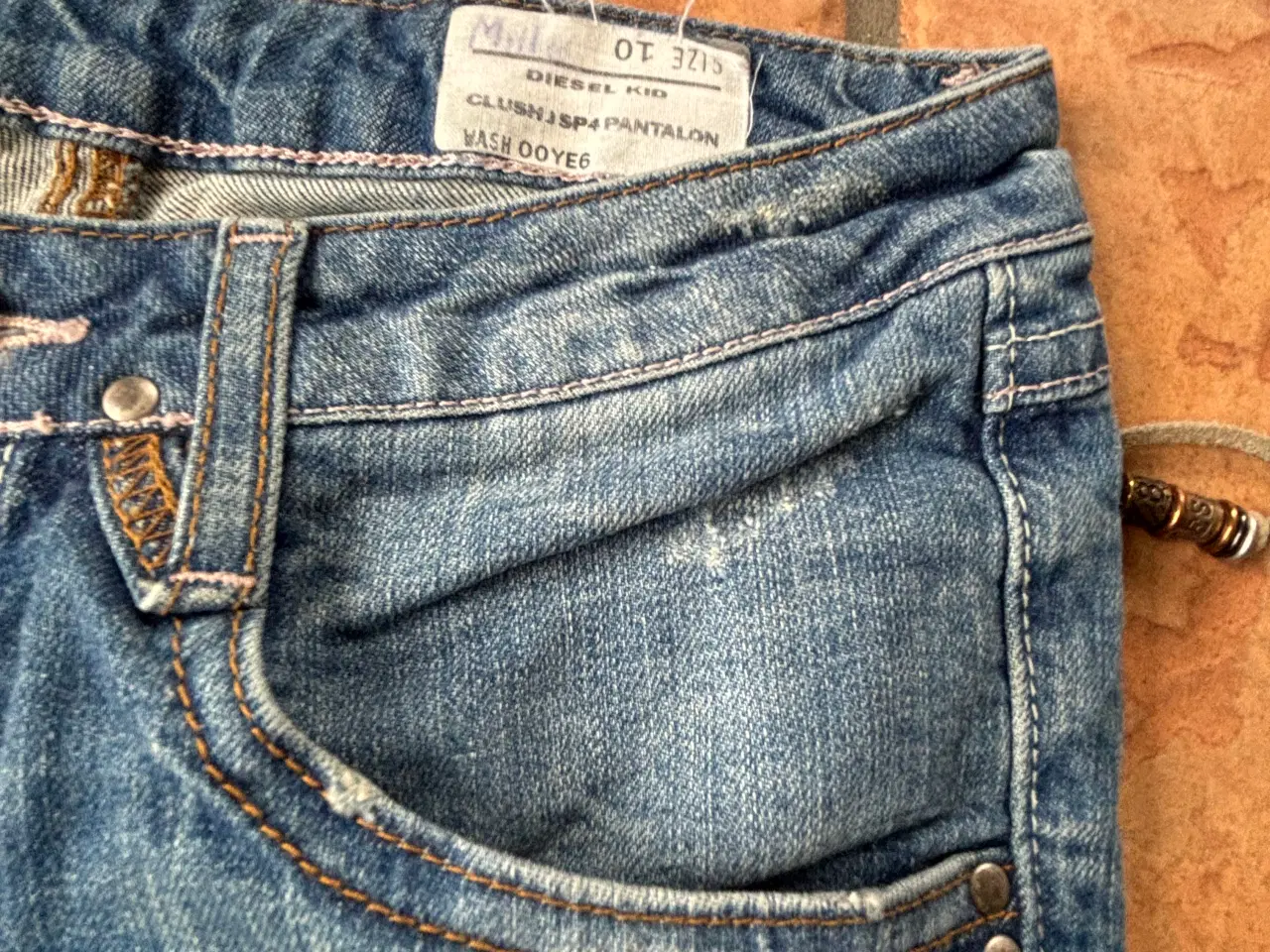 Billede 7 - Diesel jeans str 140 blå pige bomuld