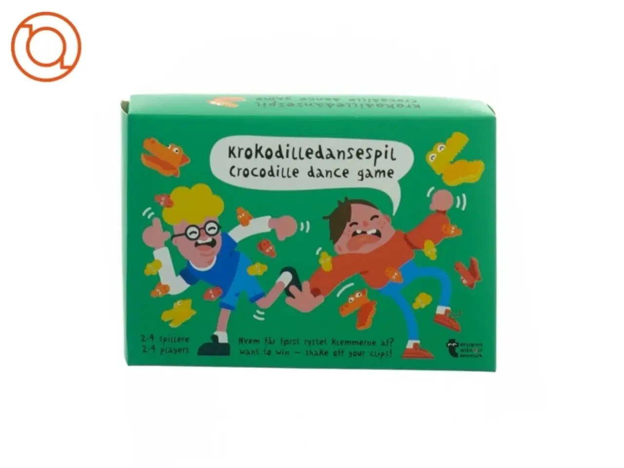 Billede 1 - Krokodilledansespil (str. 20 x 14 cm)