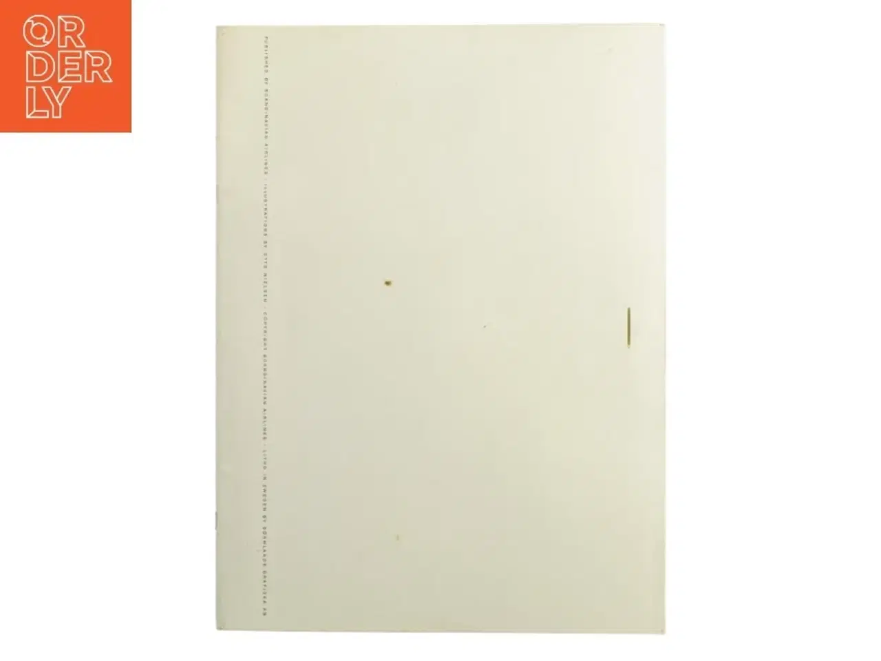 Billede 2 - Vintage SAS Vægkalender fra 1972 (str. 41 x 30 cm)